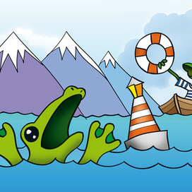 Иллюстрация к наглядному пособию для детей "Что хорошо, что плохо"