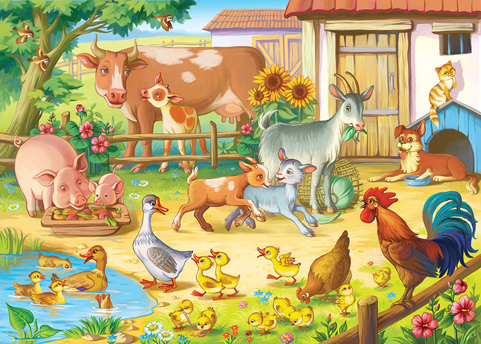 Ферма. для пазлов "Русский стиль"