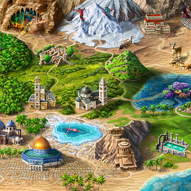 карта "Израиль"