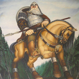 Живопись маслом.