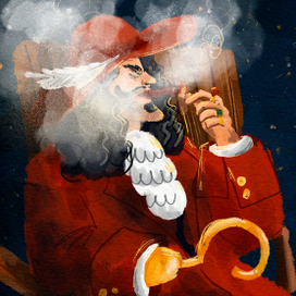 Иллюстрация для книги Питер Пэн