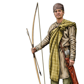 Воин бронзовый век