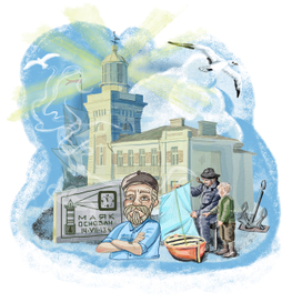 Смотритель маяка в Анапе