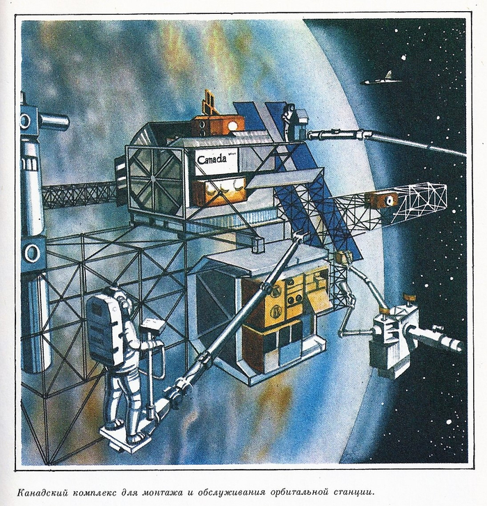 Космические станции которые построены не были.