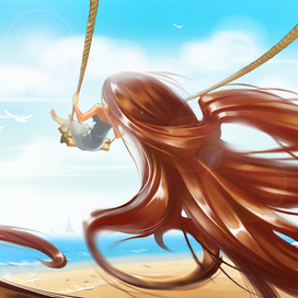 Иллюстрация для рекламы Понтин