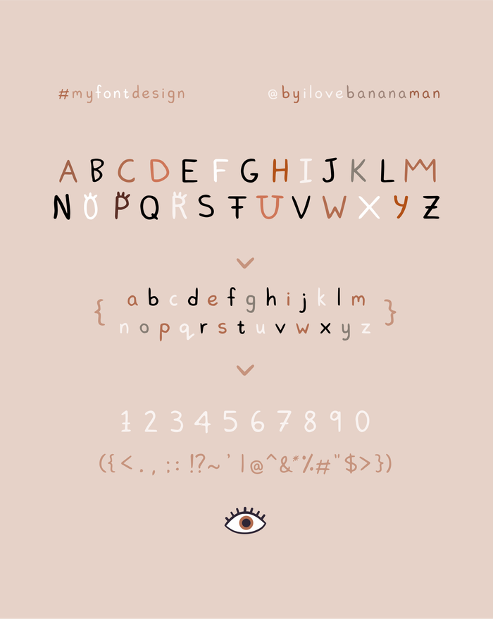 font design handwriting