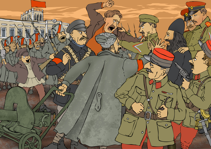 1917 год. В Омск стекаются силы, стремившиеся оказать свое влияние на власть в России – «бывшие союзники»: англичане, чехи, французы…