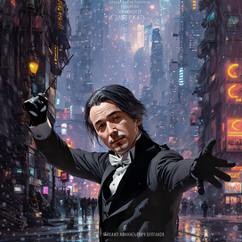 Постер "Мастер и Маргарита v3"