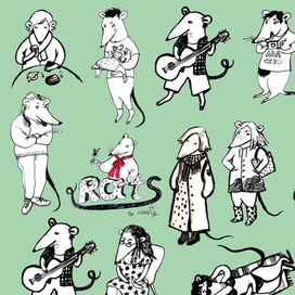 крысы стикеры