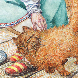 Иллюстрация к сказке "Кот Тимофей"