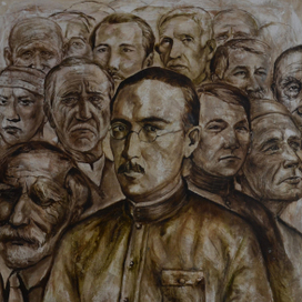 Заки Валиди и его соратники 