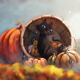 Черный кот - это к удаче