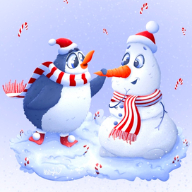 Зимняя прогулка