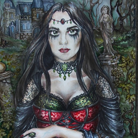 Автопортрет в готик.стиле