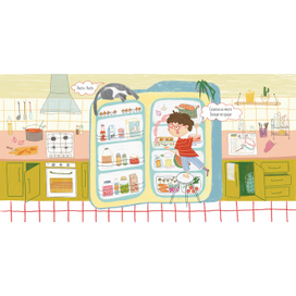 Дело о пропавшем носке l Книжная иллюстрация