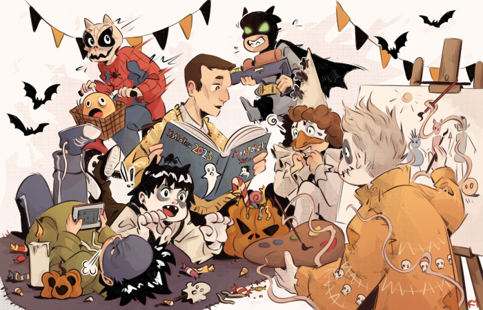 иллюстрация к хэллоуину