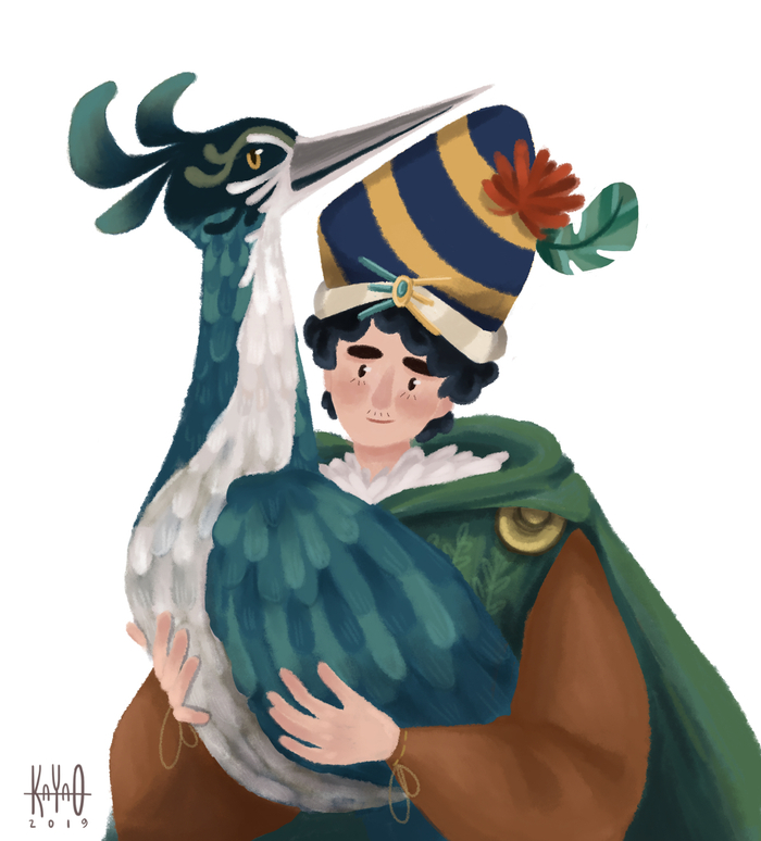 Принц и волшебная птица