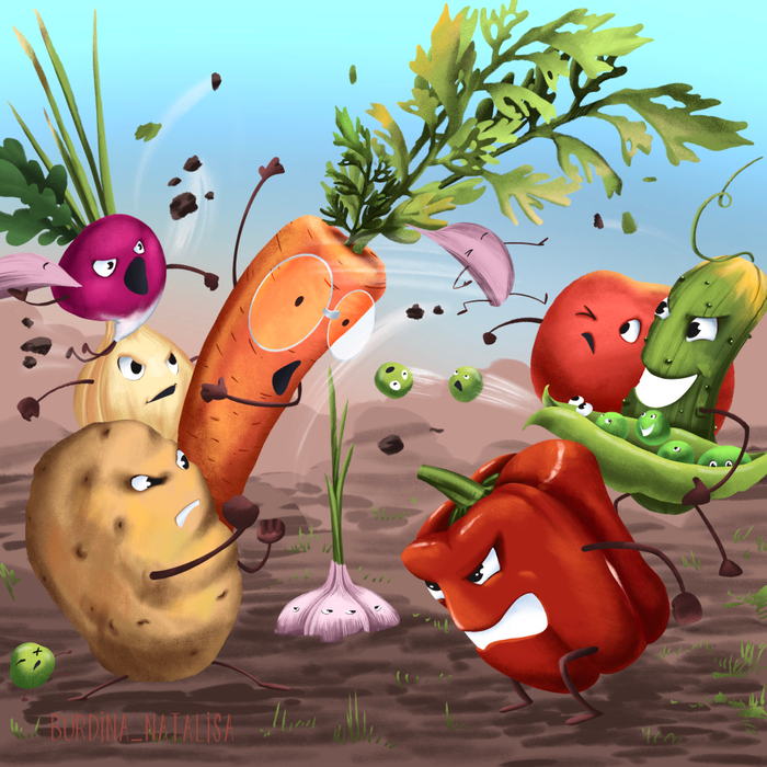 Битва овощей