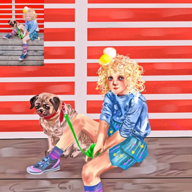 Мопс мой друг.