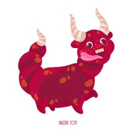 Монстрик "чурчхеловый трирог"