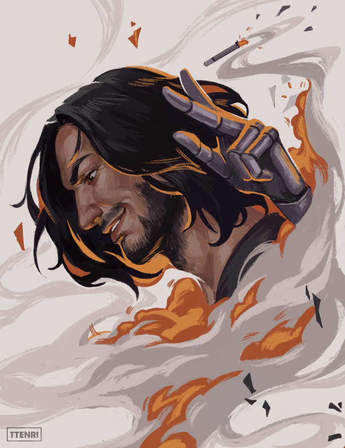 Cyberpunk2077 Johnny Silverhand fanart