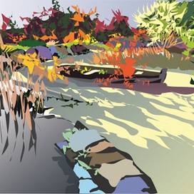 В ботаническом саду