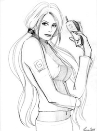 эскиз персонажа