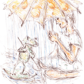 Девочка и лягушка