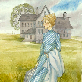 Длинноногий Дядюшка. Обложка