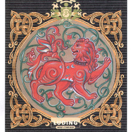 Этикетка для вина. Лев.