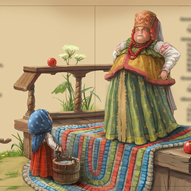 Крошечка-Хаврошечка, злая мачеха