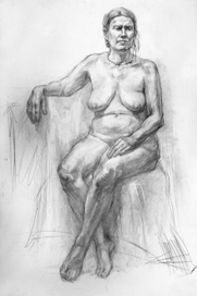 обнаженная модель