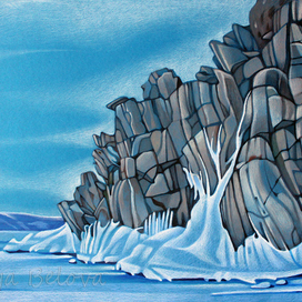 Ольхон. Март