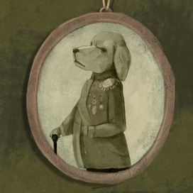 Портрет. Иллюстрация для книги.