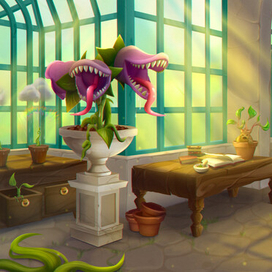 Оранжерея Хогвартса