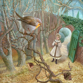 "Таинственный сад" Фрэнсис Бёрнетт