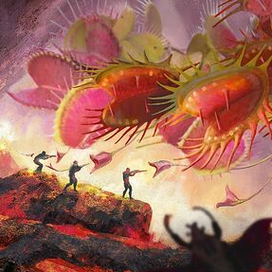 Исследование планеты с хищной растительностью