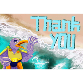 Благодарный ЭКО-персонаж