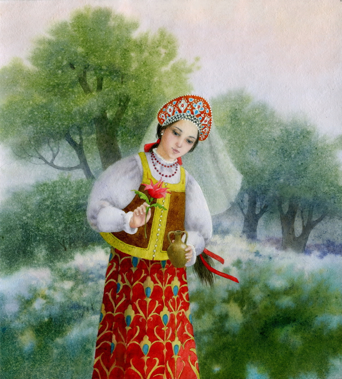 С. Аксаков "Аленький цветочек"