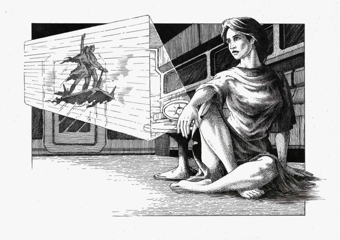 В каюте Фай Родис