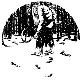 из INKTOBER/19 "первый снег"