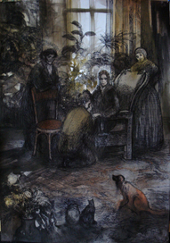 Благословение князя матушкой Рогожина.