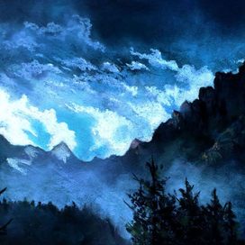 Небо в горах