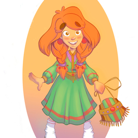 Joy, the Red-Head Girl