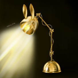 Латуневая лампа