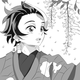 Клинок рассекающий демонов "Танджиро Камадо"