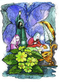 "Спящая красавица", братья Гримм