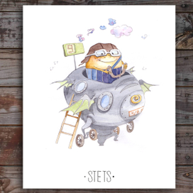 Колобок для музея хлеба