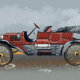 Ретро автомобиль