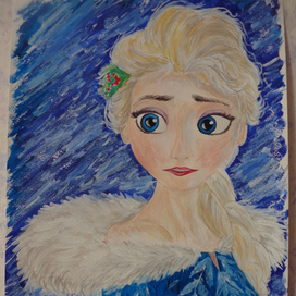 Эльза. Персонаж мультфильма "Холодное сердце"